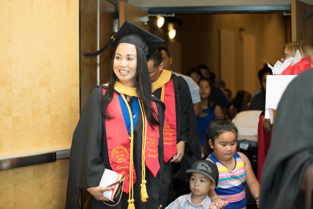 Stan State MSW Hooding Ceremony California State University Stanislaus
